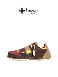 THEMULE | Ugly Cute Womens Easy Slip-on Wide-toe Comfort Shoes Magic Tape Genuine Leather