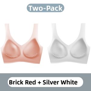 Cooling Lightweight Small-Bust Appearance Seamless Sports and Sleep Bra