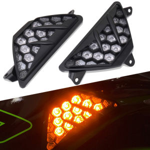 New NINJA ZX6R ZX-6R ZX636 2013 - 2023 2022 Front Turn Indicator Signal LED Lights For Ninja650 Ninja1000 NINJA1000SX Z1000SX