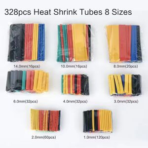 Heat Shrink Tube Kit Thermoresistant Tubing Heat Shrink Wire Wrapping Electrical Connection Cable Insulation Sleeved Protecter