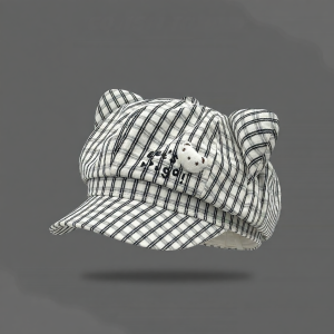 Mũ Beret Hình Gấu Kawaii Dễ Thương