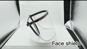 Face Shield Gerinda Helm Clear Pelindung Muka Wajah Alat Safety Aluminium Gosave