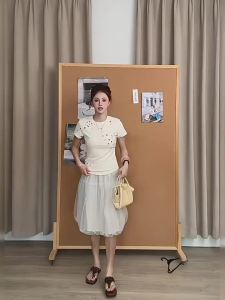 Áo Thun Cổ Tròn Ôm Sát