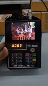ใส่กันสายช็อต พร้อม MER สเป็คตรัม รองรับจานทุกระบบ เครื่องวัดสัญญาณจานดาวเทียม PATTANA รุ่น PN-22HD