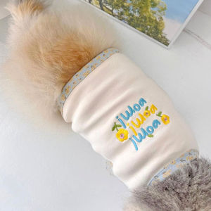Quần Áo Mỏng Mùa Hè Cho Chó Mèo York Teddy Bichon Pomeranian Nhỏ Chất Liệu Cotton Thoáng Khí Thoải Mái Quần Áo Cho Thú Cưng