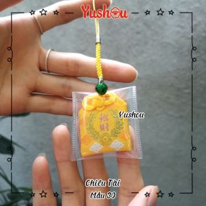 Móc Khóa Yushou Tiền Tài - Mẫu 30 (Kiểu Omamori) Có sẵn