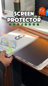 GOOJODOQ TF003 Ultra-thin Paperlike Screen Protector Tempered Glass  Effective Collision Prevention for iPad Pro 11 7/8/9/10th Gen Air 4/5/6/7 with Installation Kit