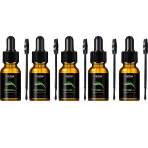 Huyết Thanh Kích Mọc Mi Nhanh 7 Ngày Tinh Dầu Thầu Dầu Tự Nhiên Giúp Mi Dài Và Dày Hơn Bộ 1/3/5/10 Lọ Sản Phẩm Chăm Sóc Mắt Mỹ Phẩm