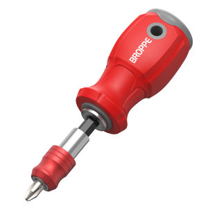 BROPPE | High Hardness Handle Cross Flathead Bit Strong Magnetic Extension Rod Multi-Function Screwdriver Set
