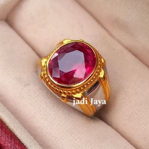 Cincin Batu Merah Siam Super Keren