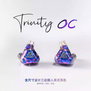 ZHESONUS OC version Trinity-3DD Trinity Three Motion Loop In Ear HIFI 0.78 Wired Monitoring Earphones 3D printer printing