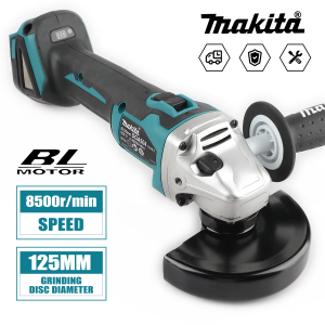 Makita | Makita DGA504 18V Brushless Lithium Electric Angle Grinder Rechargeable Polishing Machine Cutting Machine High Power