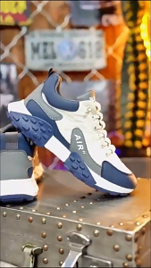 Korean mens sports sneakers for men Rubber casual shoes comfortable soft sole running shoes