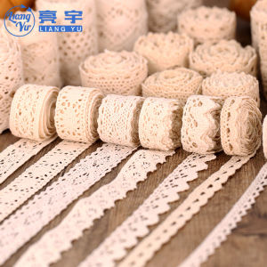 Lace and Cotton Thread Lace Trim Decoration Craft Material