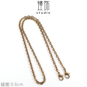 Apparel Brand Vintage Chain Strap Accessories for Handbags High-End Crossbody Bag Chain Metal Shoulder Strap Replacement