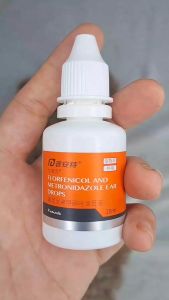 PUAINTA Pet Veterinary Ear Drops for Cat Dog Antibacterial and Insecticidal Ear Treament Drops for Ear Infection Wax Remover Ear Pruritus 20ml
