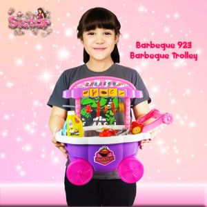 BBQ 923 Trolly Troly Troli Troley Trolley Dorong Mainan Anak Perempuan Besar Jumbo SISTAR