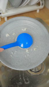 Kleaner Sabut Cuci Piring Panci Brush Gagang Genggam Panjang Serbaguna + Bonus Refill GSH013