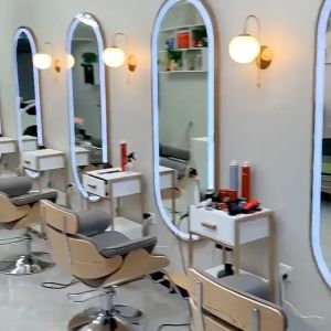 HID Cermin Aeshtetic Oval Type / Kaca Cermin Full Body Cermin Standing Mirror Wall Mirror