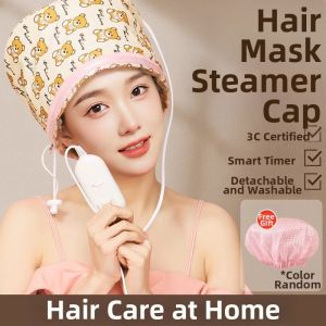 Suning Heating Cap Hair Mask Steam Hair Care Dyeing Oil Treatment Home Electric Heat Evaporator Womens Tool Zfm-1