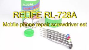 OBENG SET - MOBILE PHONE REPAIR SCREWDRIVER SET 6 IN 1 RELIFE RL-728A