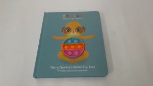 Zen Zoo Bubble Pop Time Story Book for Kids Merry Meerkat with Mindful Sensory Activity