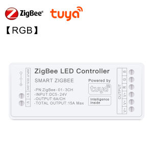 Zigbee 3.0 CCT RGBW RGB Controller LED Strip Lights Switch Dimmable Wifi Dimmer With Tuya Gateway HueBridge SmartThings Bridge