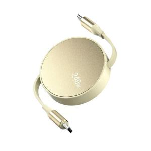 Cáp Sạc Nhanh PD 240W Có Thể Thu Gọn Loại C Sang C Dây Sạc Di Động Cho Máy Tính Xách Tay Và Điện Thoại Cáp Dữ Liệu Của KOQZM