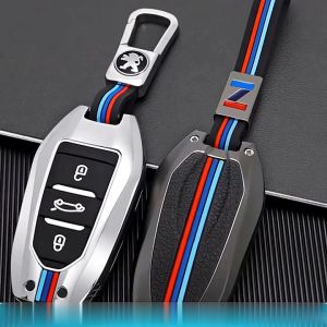 Vỏ Bọc Ốp Bảo Vệ Chìa Khóa Thông Minh Phản Quang Cho Xe Peugeot 3008 5008 2008