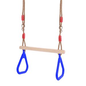 Kids Fitness Toys Adults Children Rings Swing Playground Flying Gym Rings Swing Flying Pull Up Sports Outdoor Indoor Gym Swing