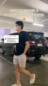 กางเกงคาร์โก้ยุทธวิธี สำหรับผู้ชาย น้ำหนักเบา ลายพราง สไตล์ ชุดลำลอง กางเกงขาสั้น Shorts for men