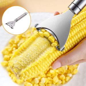 Polocat Stainless Steel Corn Stripper Corns Thresher Peeler Corn Peeler Fruit Vegetable Kitchen Gadgets