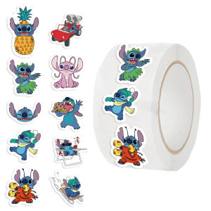 500 Chiếc Disney Stitch Hoạt Hình Dán Chống Thấm Nước DIY Graffiti Cho Điện Thoại Laptop Hành Lý Đàn Guitar-Đồ Chơi Trẻ Em Bộ Sưu Tập
