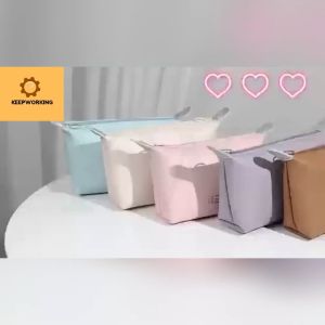 KW Cosmetic Bag Makeup Bag Handbag Female Zipper Purse Small Cosmetics Make Up Bags Travel Beauty Pouch Item