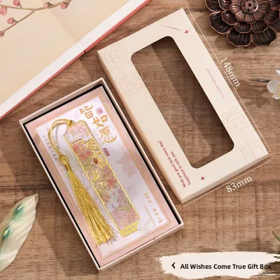 Elegant Metal Carved Bookmarks Premium Quality Classical Style Cultural Creative Gift for Teachers Suitable for Business Orders