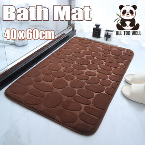Non Slip Carpets Cobblestone Embossed Bathroom Bath In Wash Basin Bathtub Side Floor Rug Shower Room Doormat Memory Foam