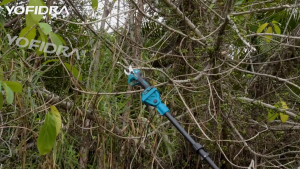 6 Inch Telescoping Pole Electric Chainsaw Brushless Chain Saw Electric Trimmer 3in1 High Scalable Pruner Shear Scissors Garden Tool For Makita 18V Battery