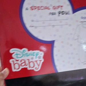 DISNEY BABY BOX GIFT SET 4PCS ASSORTED COLOR