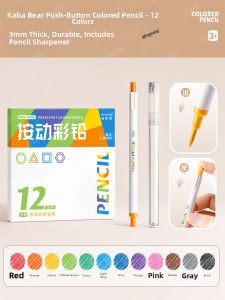 KABAXIONG | Automatic Oil-based Erasable Color Pencils 36 Colors