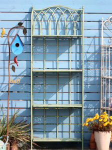 Balcony Flower Rack Courtyard Outdoor Garden Ornamental Flower Basin Shelf Outdoor Multi-Layer Iron Storage Rack Succulent Storage Rack