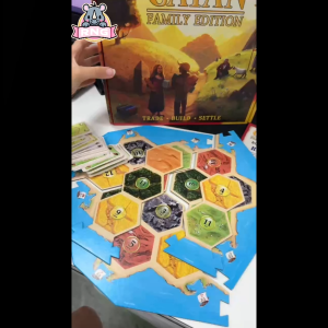 Catan: Family Edition รุ่นโฮม 3-4 คน เหมาะสำหรับอายุ 10 ปีขึ้นไป [Boardgame]