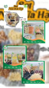 1 TÚI HẠT NẤU SỮA GỒM 10 GÓI 100G (NHIỀU LOẠI HẠT KHÁC NHAU)