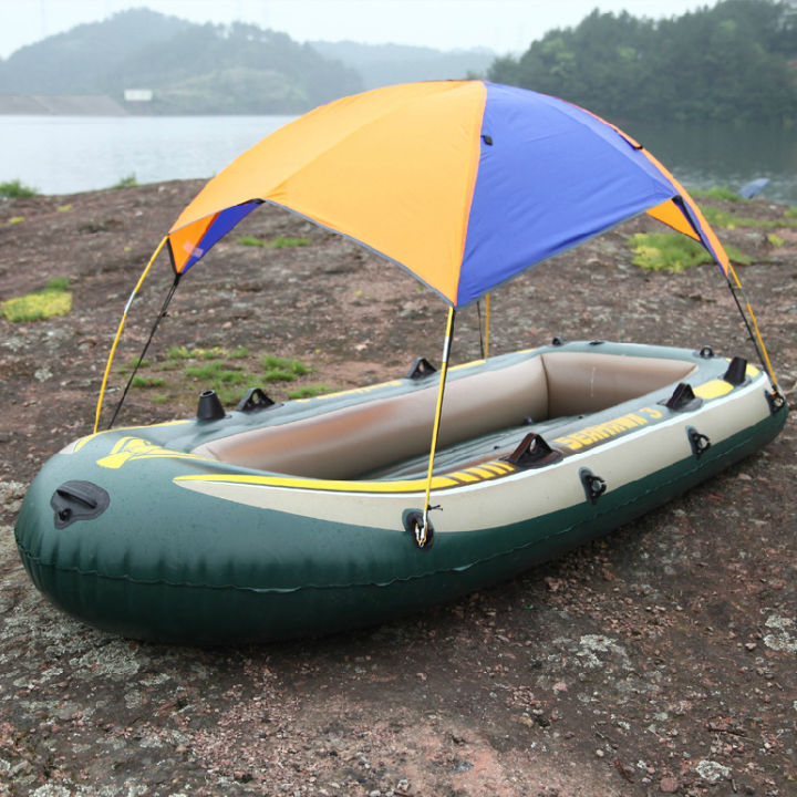 Seahawk Inflatable Boat Sunshade Rain Tent Inflatable Boat Awning Portable Easy To Disassemble