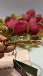 Ribbon Rosegold Bangle