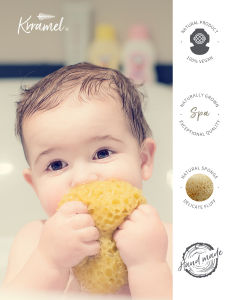 KRRAMEL | Baby Bath Sponge