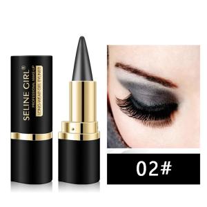 Lazy Integrated Eyeliner Stamp Dual-Head Rotatable Precise Outline Seal Lasting Waterproof Fast Drying Liquid Eye Liner Pen