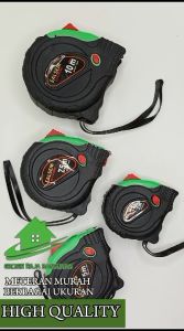 Meteran tukang sarung karet Grosir 3m 5m 75m 10m /METERAN KARET ANTI PECAH