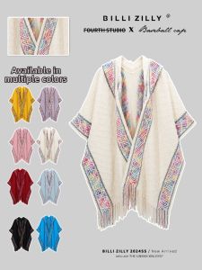 BILLI ZILLY | Warm Knitted Shawl for Women