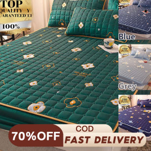 CAROTE Local Power 【2IN1】 100% Waterproof Mattress Protector Queen/King Fitted Bedsheet Cadar Mattress Protector Cover Kalis Air Bed Sheet Tilam Kalis AirComes with pillowcases 床单