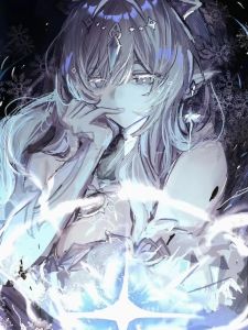 KAYOU | Oil Painting by Number Kit Genshin Impact Snezhnayan Queen Tsaritsa Game Character Wall Art for Adults DIY Home Decor Gift